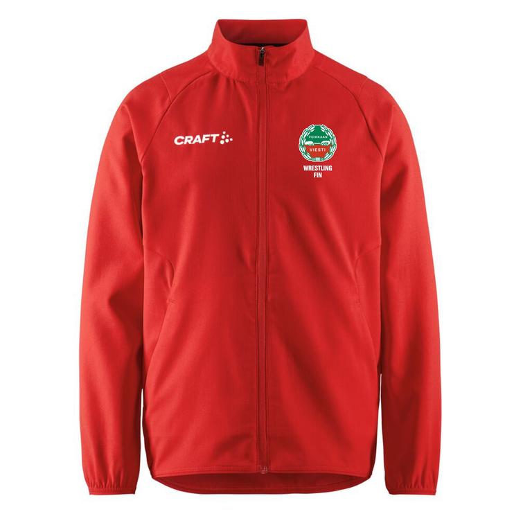 Lasten treenitakki Voikkaan Viestin logoilla