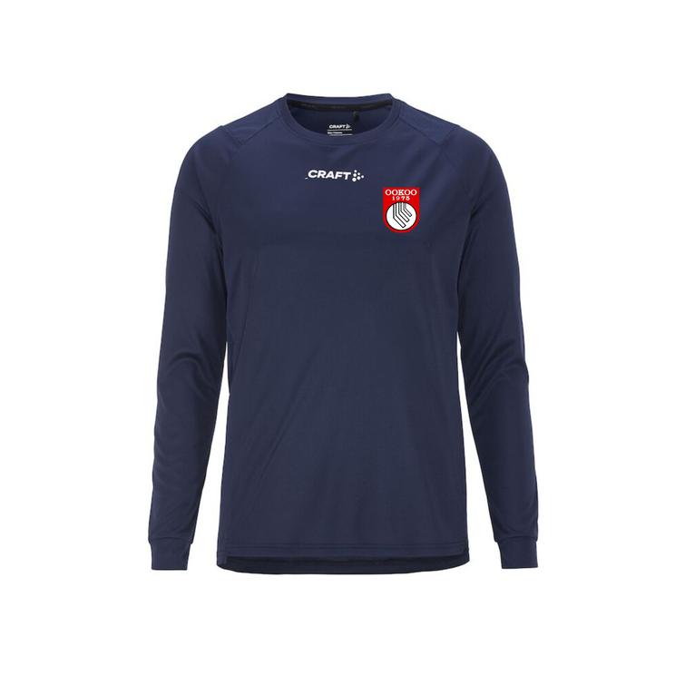 Miesten tekninen pitkähihainen paita ookoo logolla