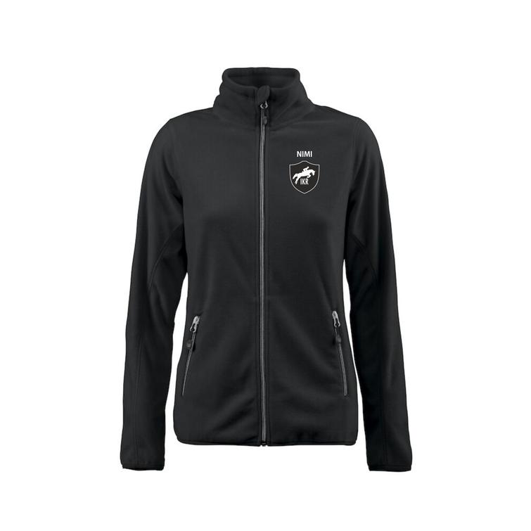 Naisten microfleece takki IKR logolla