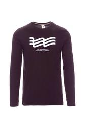 Miesten pitk&auml;hihainen paita JoenVoLi logolla