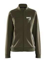 Naisten collegetakki RNV logolla