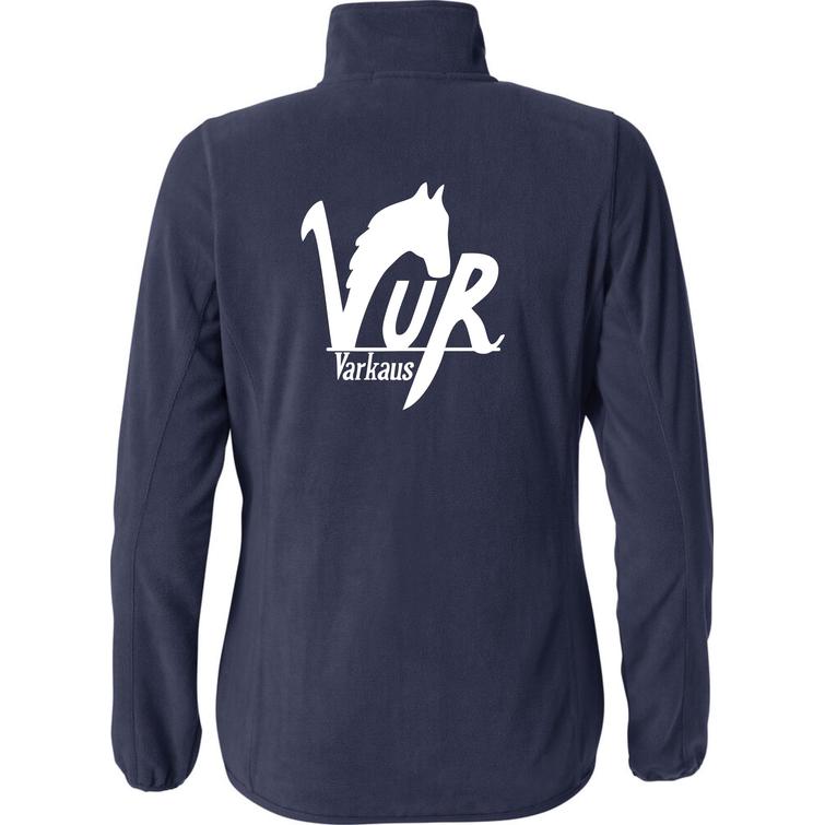 Naisten ohut fleecetakki Vur logolla