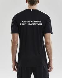 Miesten squad t-paita PKUR logolla