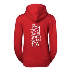 Naisten georgia vetoketjuhuppari P-K logolla