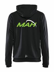 Miesten evolve vetoketju huppari MAH logolla