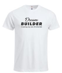 T-paita Dream Builder logolla