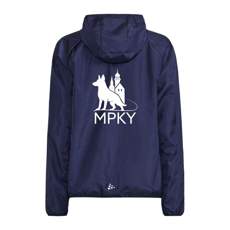 Naisten tuulitakki MPKY logolla