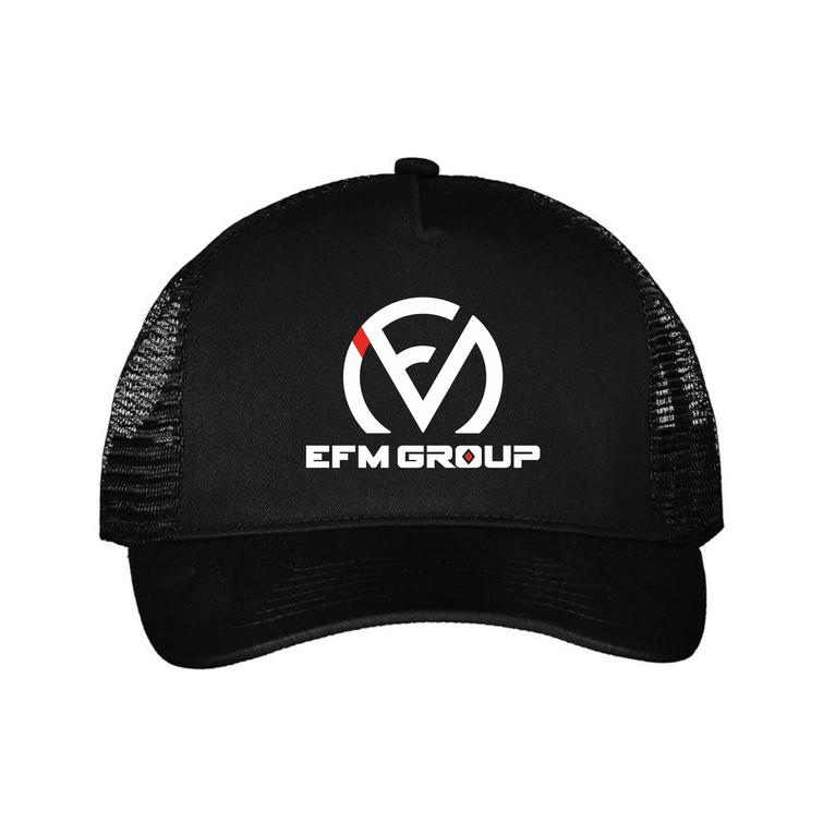 Verkkoperä lippis EFM logolla