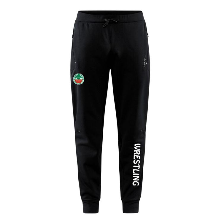 Miesten collegehousut Voikkaan Viesti logolla