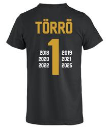 T-paita 6x Suomen vahvin EL TORO logolla