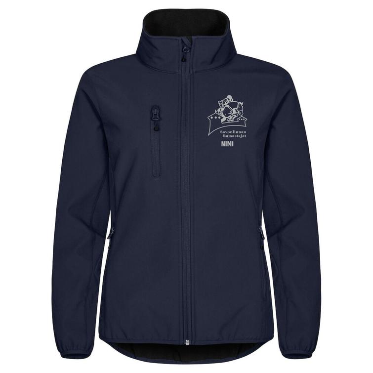 Naisten softshell takki SVR logolla