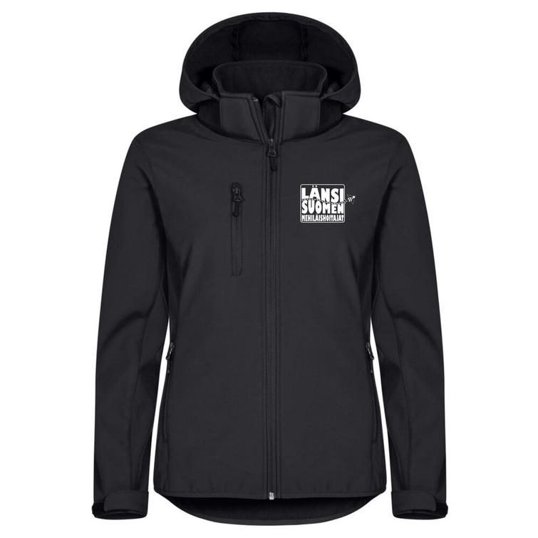 Naisten softshell takki LSMH logolla