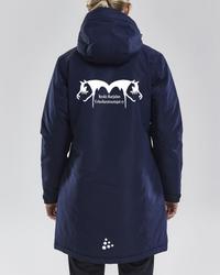 Naisten parka takki KeKU logolla