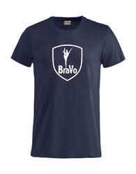 Lasten basic t-paita BraVo logolla