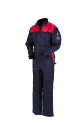 Palosuojattu hitsaushaalari sininen/punainen