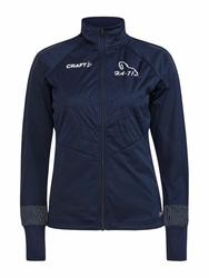 Naisten ohut topattu takki HA-71 logolla