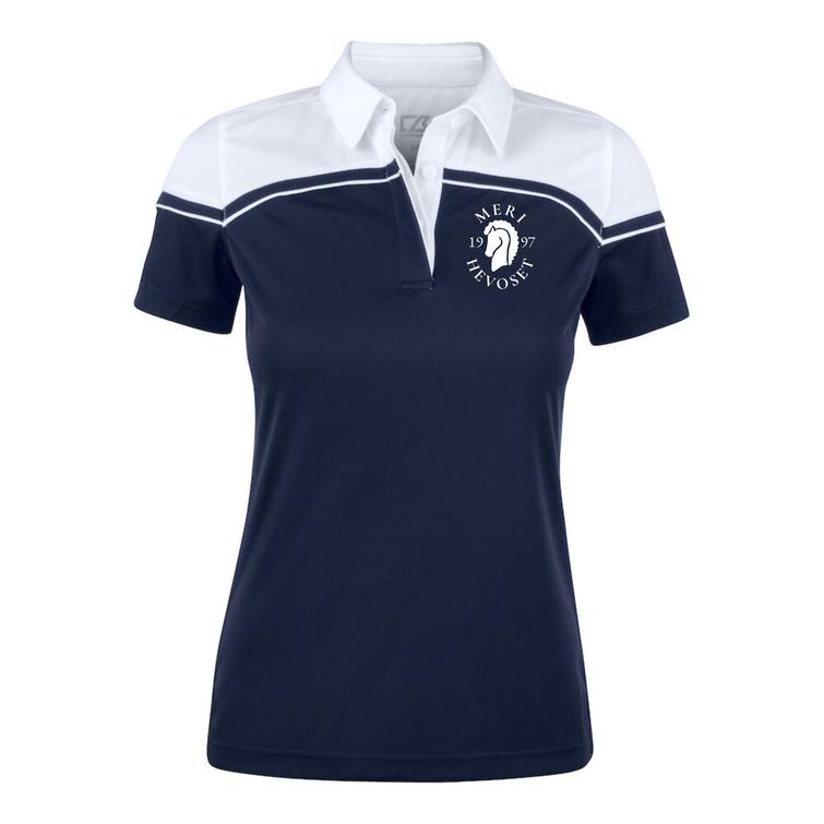 Naisten tekninen pikee Merihevoset logolla