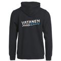 Umpihuppari Vatanen racing logolla