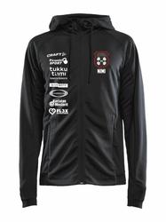 Miesten tekninen verryttely huppari IdVo logolla