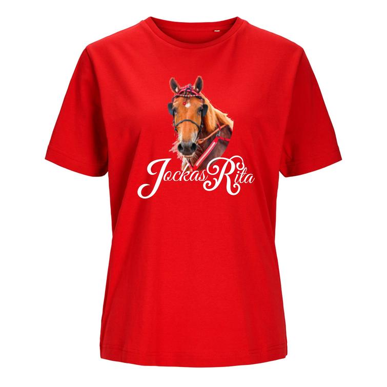 Naisten t-paita Jockas Rita logolla
