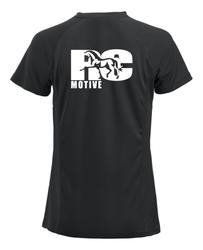 Naisten tekninen t-paita RCM logolla