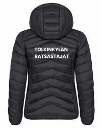 Naisten kevyt toppatakki ToRa logolla