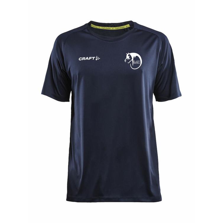 Miesten evolve t-paita KeKU logolla