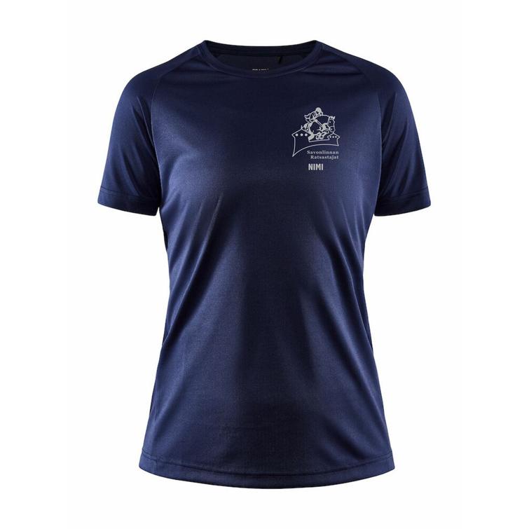 Naisten tekninen t-paita SVR logolla