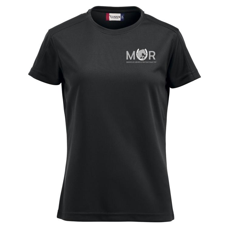 Naisten tekninen t-paita MUR logolla