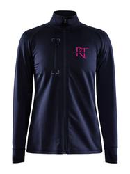 Naisten light midlayer verkkatakki RT logolla