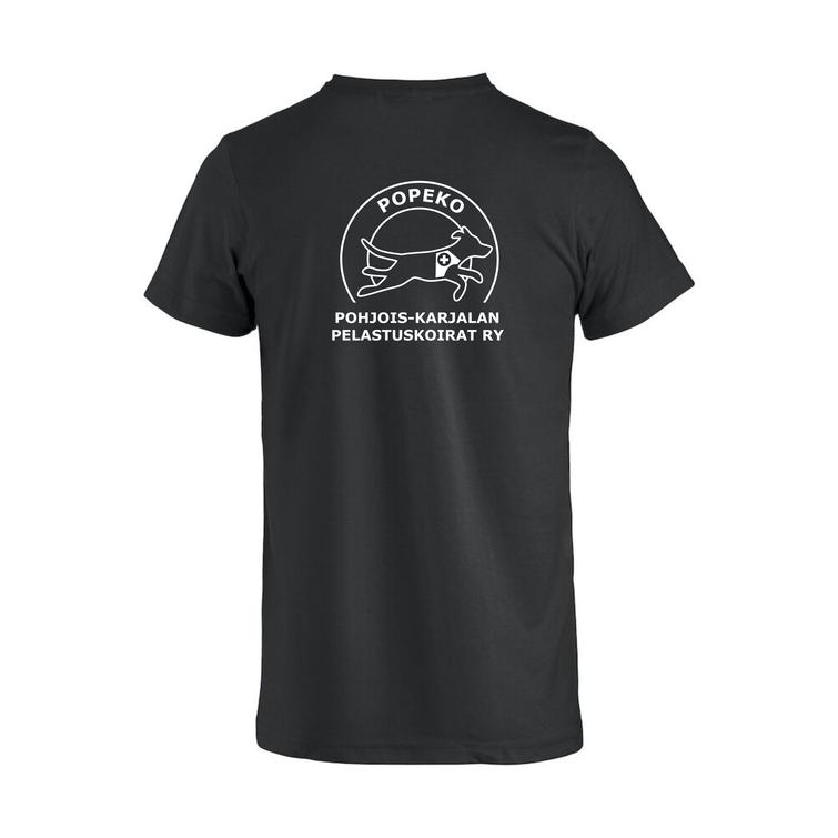 Miesten basic t-paita Popeko logolla