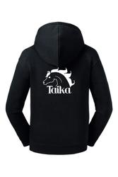 Lasten vetoketju huppari Taika logolla