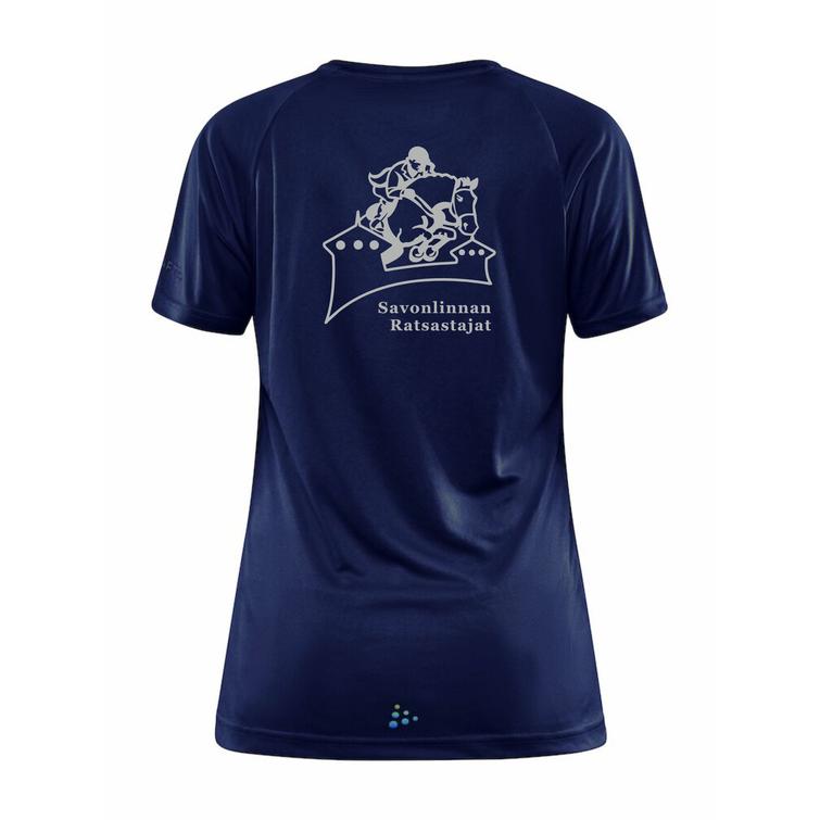 Naisten tekninen t-paita SVR logolla