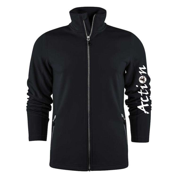 Miesten tekninen collegetakki Action logolla