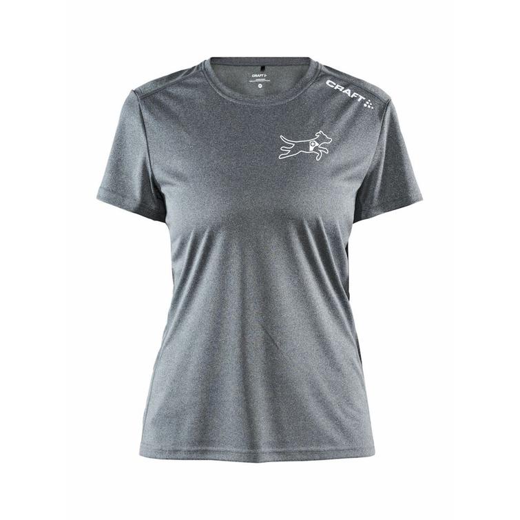 Naisten tekninen t-paita Popeko logolla