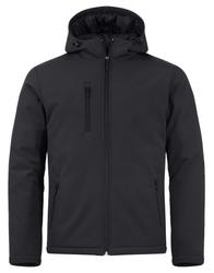 Miesten padded softshell takki JäRa logolla