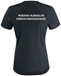 Naisten basic active t-paita PKUR logolla