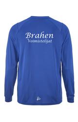 Miesten rush 2.0 pitk&auml;hihainen paita BraVo logolla