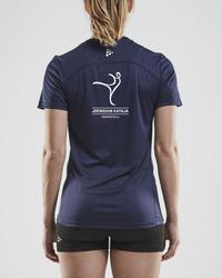 Naisten rush t-paita Kataja voimistelu logolla