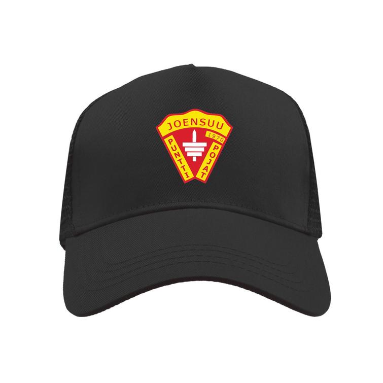 Verkkoperä lippis JoPuPo logolla