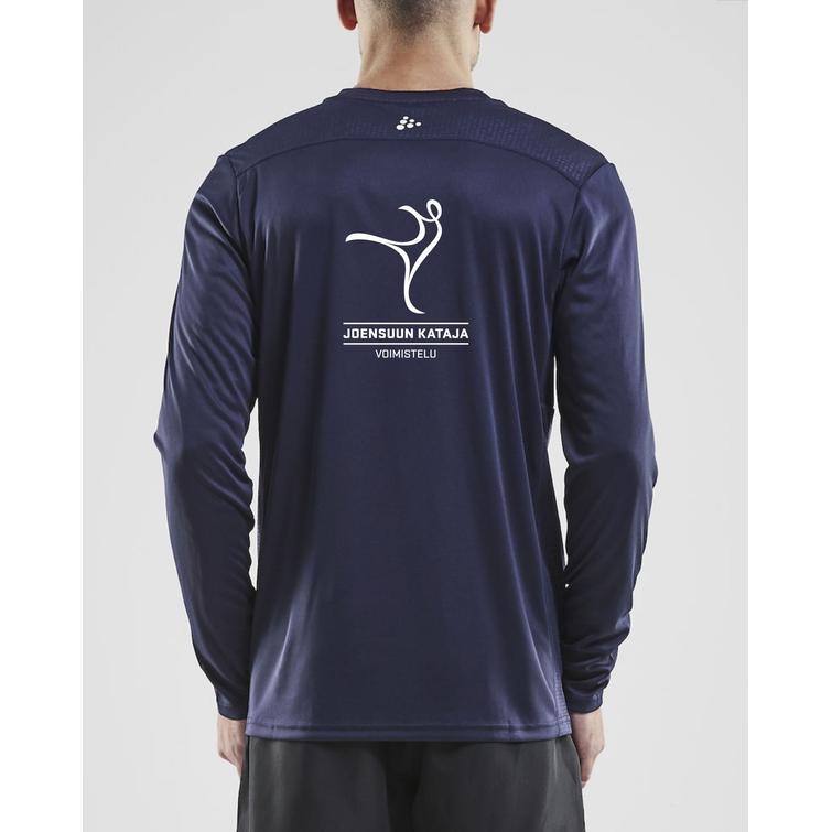 Miesten rush pitkähihainen paita Kataja voimistelu logolla