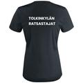 Naisten tekninen t-paita ToRa logolla