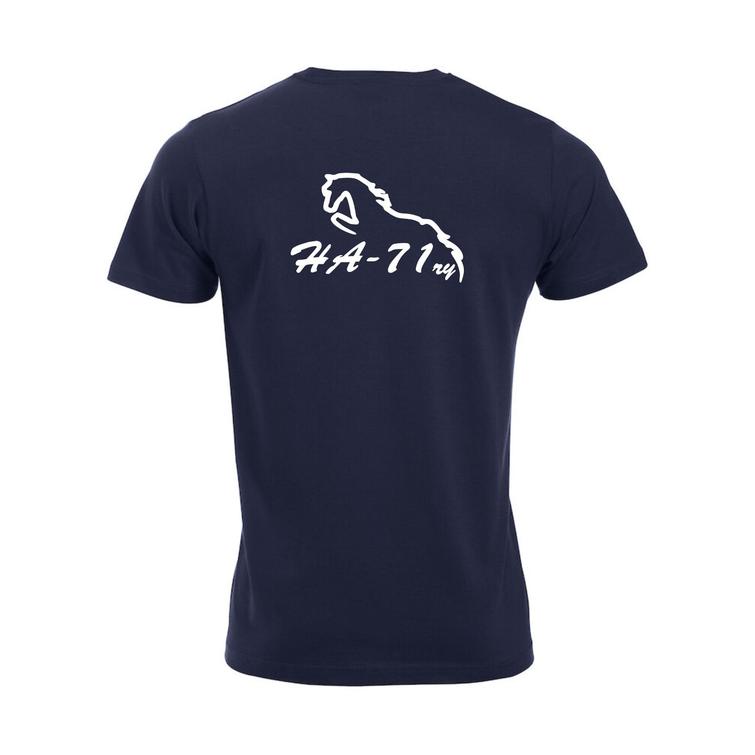 Miesten t-paita HA-71 logolla