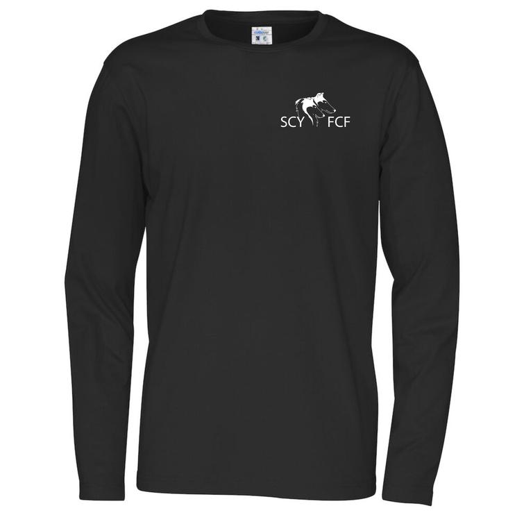 Miesten pitkähihainen paita SCY logolla