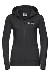 Naisten vetoketjuhuppari 4H Yritys logolla