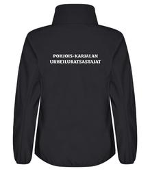 Naisten classic softshell takki PKUR logolla