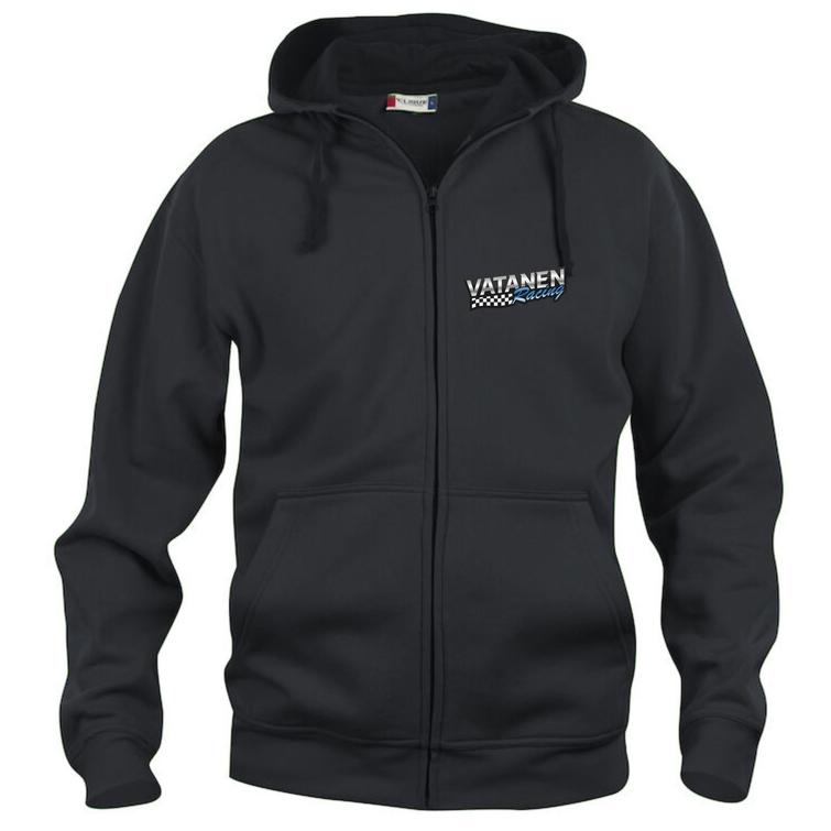 Vetoketjuhuppari Vatanen racing logolla