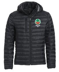 Lasten kevyt toppatakki Voikkaan Viesti logolla