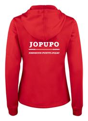 Naisten tekninen vk huppari JoPuPo logolla