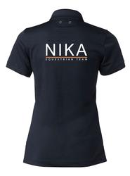 Naisten tekninen pikee Nika logolla